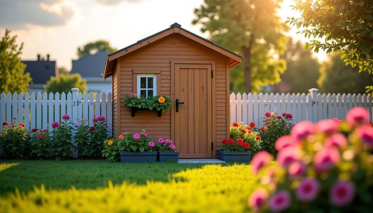 Abri de jardin de 5 m² : quelles règles de distance appliquer vis-à-vis du voisin ?