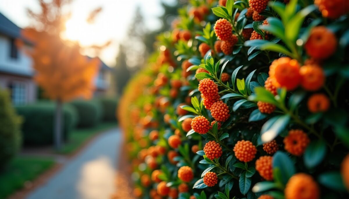 Haie de pyracantha : décryptage des véritables règles légales