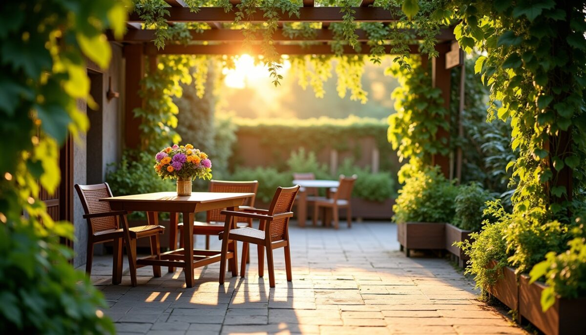 Aménager un havre de paix extérieur : l'art de marier jardin et terrasse avec harmonie