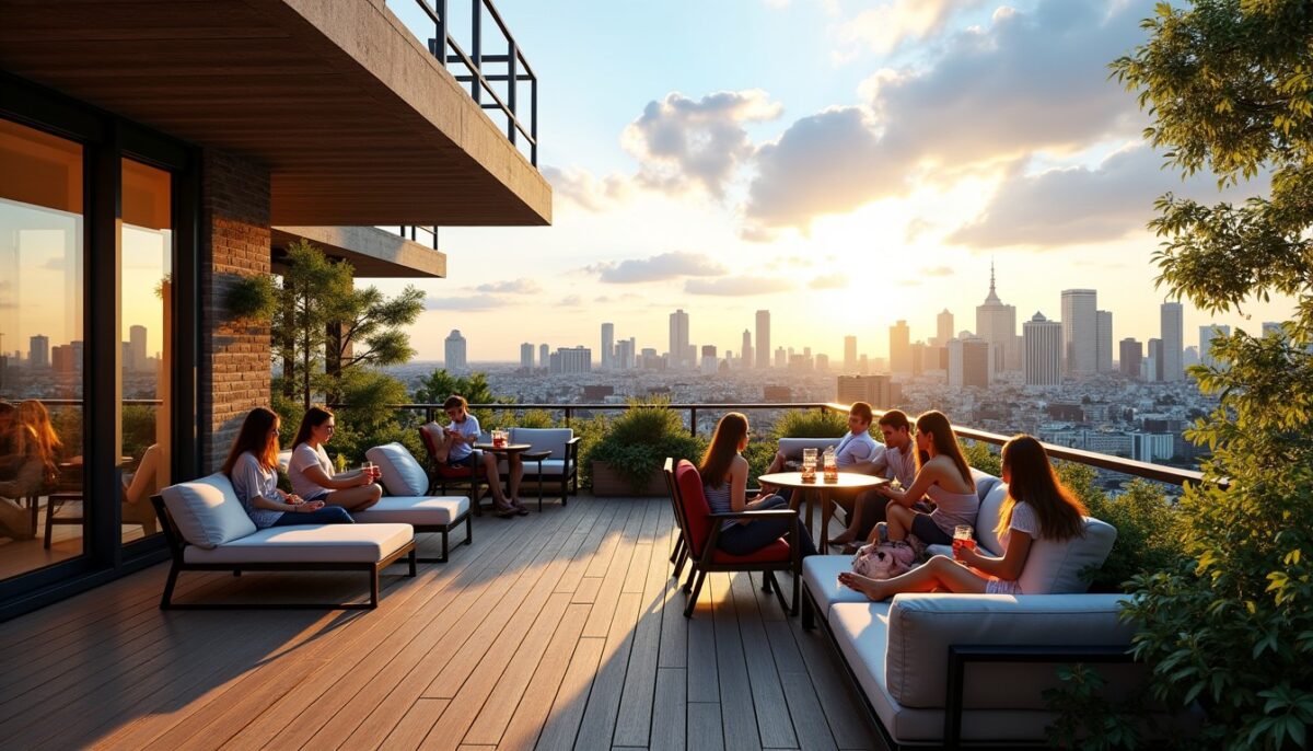 Terrasses en surplomb face aux voisins : comprendre les règles et les distances légales à respecter