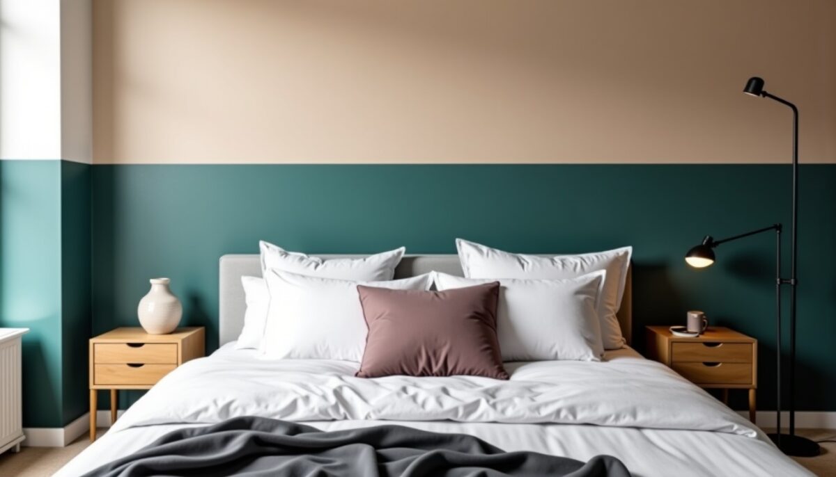 Peinture pour chambre adulte : 12 inspirations déco en duo de couleurs