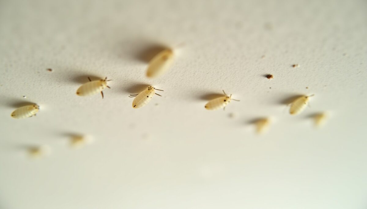 Larves de mites au plafond : comprendre, agir et prévenir efficacement